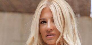 Βγάζει μάτια η Φαίη Σκορδά με κολάν και μπουστάκι Φαίη σκορδά ελληνική τηλεόραση