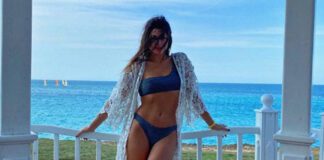 Η Δανάη Παππά κόλαση με μαγιό στην παραλία Δανάη Παππά Instagram