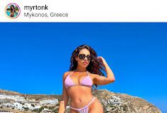 Μυρτώ Νικολάρακου ποιο αποκαλυπτική δεν μπορεί να γίνει ! Μυρτώ Νικολάρακου Instagram