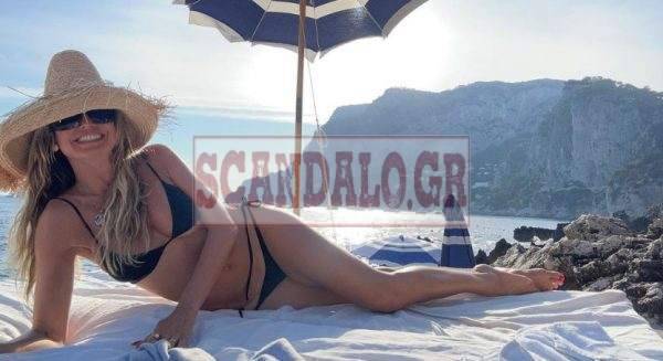 Heidi Klum instagram Victoria’s Secret social media μπικίνι