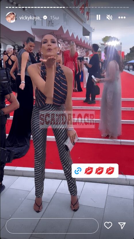 Top Model Βίκυ Καγιά Εντυπωσίασε στο Φεστιβάλ Βενετίας ❤️